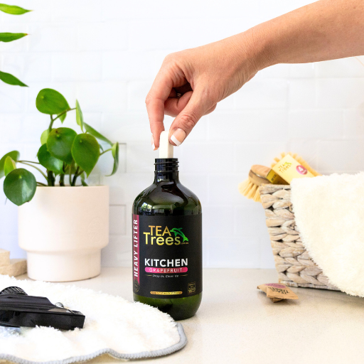 Heavy Lifter Kitchen Cleaning Pack - Bottle and 4 refill tablets