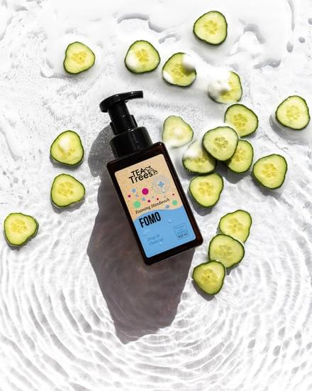 Bali Cucumber Foaming Handwash Bottle + 4 Refill Tablets - Naturally Anti-Bacterial (Vegan)